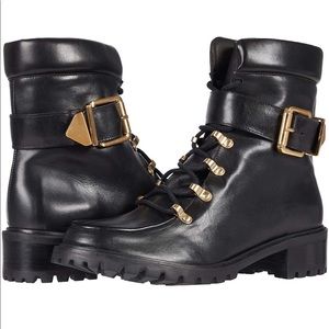 Schutz Jayne Black Boot Size 8